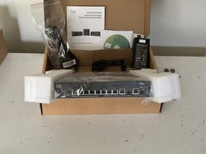 Cisco SF302-08PP Small Business 8 Port 10/100PoE+ Managed Switch New w Cable - Picture 1 of 10