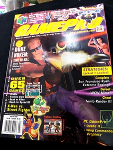GamePro Video Game Magazine March 1998 #114 Duke Nukem - Picture 1 of 2