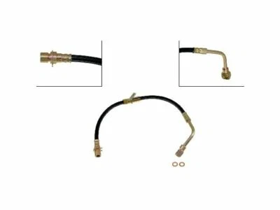 Para 1991-1997 Chevrolet S10 mangueira de freio dianteira esquerda Dorman 47791QF 1992 1994 1995 - Imagem 1 de 2
