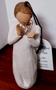 Figura adorno Willow Tree 4" mucho regalo de amor con etiqueta - Imagen 1 de 4