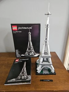 LEGO ARCHITECTURE: The Eiffel Tower (21019) 100% Complete Set - Picture 1 of 12
