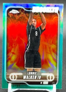 2024-25 Topps Chrome Lonnie Walker IV Aqua Refractor /199 Brooklyn Nets - Picture 1 of 2