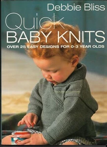 Debbie Bliss Quick Baby Knits Knitting Magazine, 0-3 Years Old - Picture 1 of 2