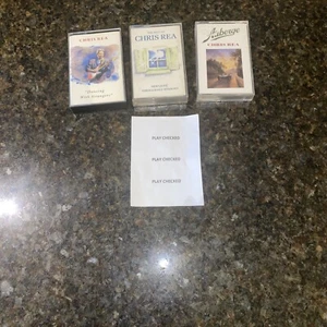 Chris Rea Cassette Tapes X 3 Best Of/ Auberge/Dancing With Strangers - Picture 1 of 5