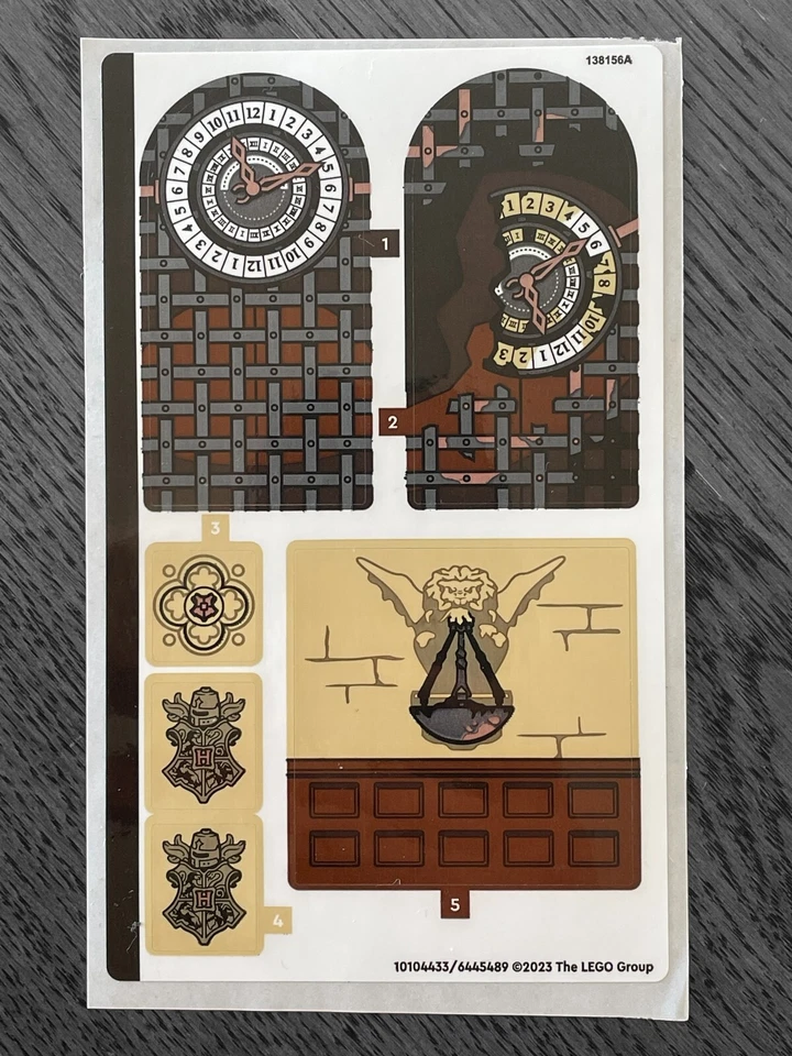 全新乐高 | 76415 套装 哈利波特 霍格沃茨之战 贴纸 — 第 1/1 张图片