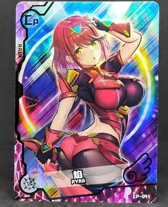 Maiden Party Girl Pink Goddess Story Xenoblade 2 Pyra Foil Holo Foil Card CP-041 - Picture 1 of 4