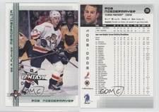 2000-01 ITG Be A Player Memorabilia Emerald All-Star Fantasy /10 Rob Niedermayer