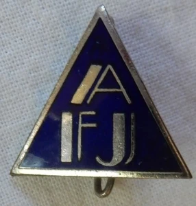 °45° Broche "AJF Action Jeunesse Famille" - Picture 1 of 2