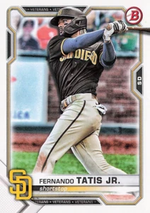 Fernando Tatis JR. Bowman 2021 Baseball Card #87 - Picture 1 of 2