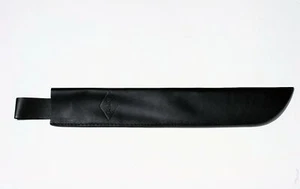 Machete Embossed Genuine Leather Black Sheath Case Cover 18" x 2.75 Express 3086 - Picture 1 of 3