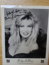Becky LeBeau Autographed Photo Model & Actress 8x10 Scream Queen Hot Choice 