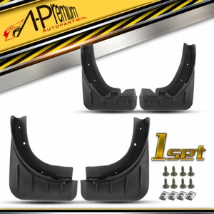 4Pcs Splash Guards Mudguards Mud Flaps for Porsche Cayenne 2018 2019 2020 SUV - Picture 1 of 6