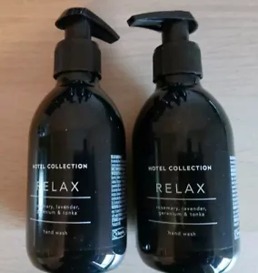 Aldi Hotel Collection Relax Hand Wash, 240ml X2. Rosemary Lavender, New - Picture 1 of 3