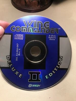 VINTAGE 1995 WING COMMANDER 2 DELUXE EDITION PC - DISC ONLY - NO TRACKING - Image 1 of 2