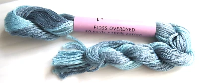 Necessities, Inc. Thread~ 1 sk #136 Blue  variegated Color name Navajo Turquoise - Image 1 of 4