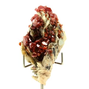 Steine Und Minéraux. Vanadinit. 485.0 Ct. Mibladen, Marokko - Bild 1 von 3