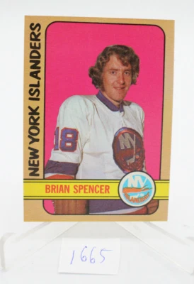 1972-73 O-PEE-CHEE HOCKEY 61 BRIAN SPENCER - Image 1 of 2