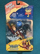 1999 Disney TOY STORY 2 Rocket Force SOARIN' SHERIFF WOODY Action Figure NEW