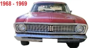 BLACK DASH MAT, DASHMAT, DASHBOARD COVER FIT  FORD FALCON XT 1968 - Bild 1 von 4