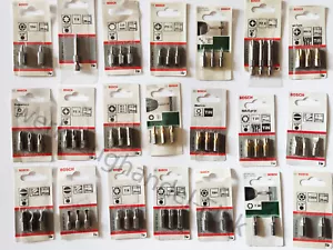 BOSCH Bits Torx T TH HEX PZ PH Standard H TiN Titanium versch. Arten - Bild 1 von 105