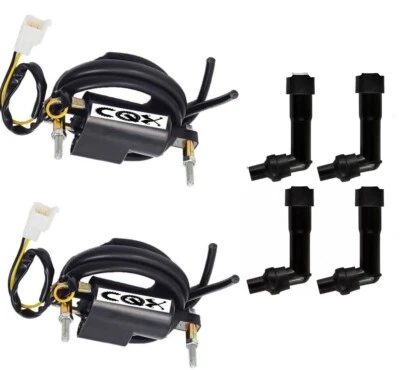 2x Bobina de encendido para Honda Hawk CB400 CB450, Nighthawk CB450, CM400, CM450 Foto 1 de 4