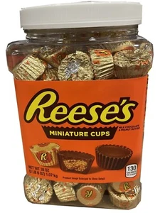 Reese's Miniature Cups Real Milk Chocolate & Peanut Butter, 38 Oz - Picture 1 of 2