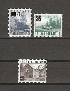 NORFOlK ISLAND 1960 SG 37/39 MNH - Imagen 1 de 2
