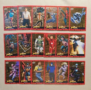 2024 Upper Deck Marvel Spider-Man Copper Foil lot18 BLADE GHOST RIDER TOXIN - Picture 1 of 2