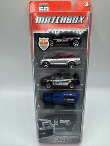 Matchbox 2012 60 aniversario policía paquete de 5 nuevo sellado - Imagen 1 de 5