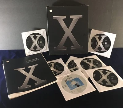 Apple Mac OSX operation system PANTHER big box installation - Image 1 of 2