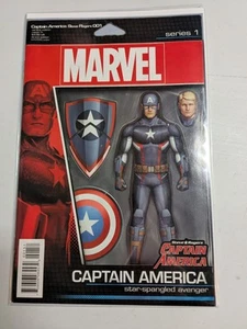 Steve Rogers Captain America #1 Action Figure variant 2016 Marvel b1812 - Picture 1 of 1