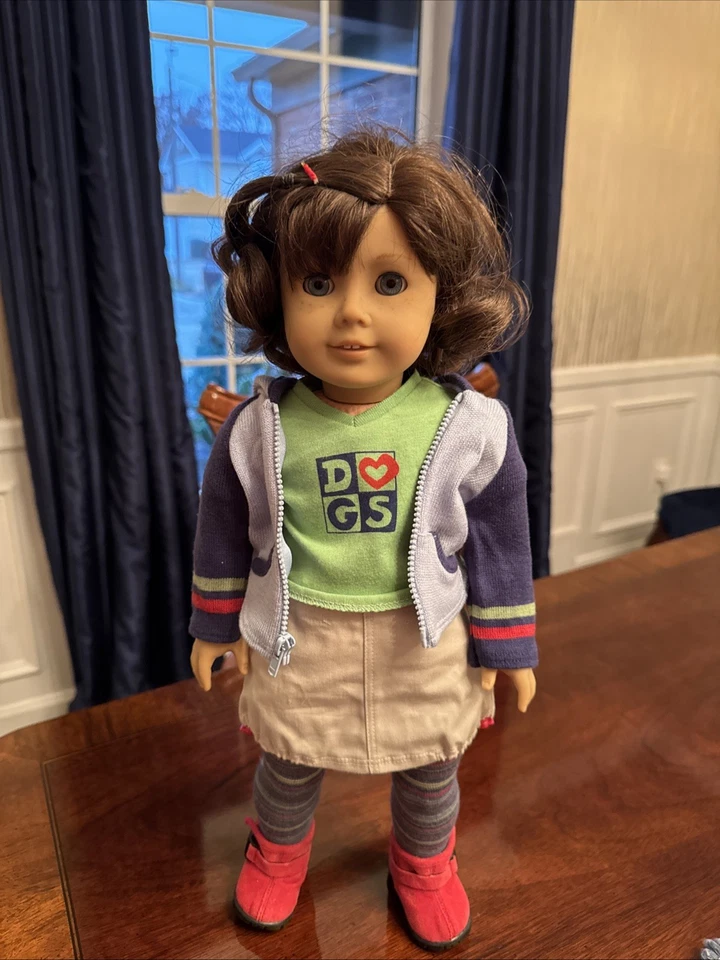 American Girl Lindsey Bergman Doll 2001 Girl of the Year Original Outfit - Image 1 of 4