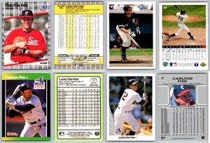 Carlton Fisk 4 Karten Lot - Boston Red Sox Chicago White Sox Pudge HOF  - Bild 1 von 1
