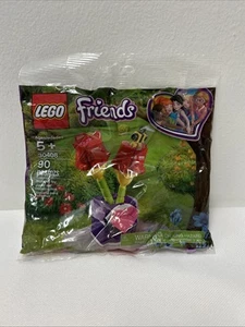 LEGO 30408 Friends Red Tulips Polybag Heart Bee Valentine's NEW/SEALED Retired - Picture 1 of 3