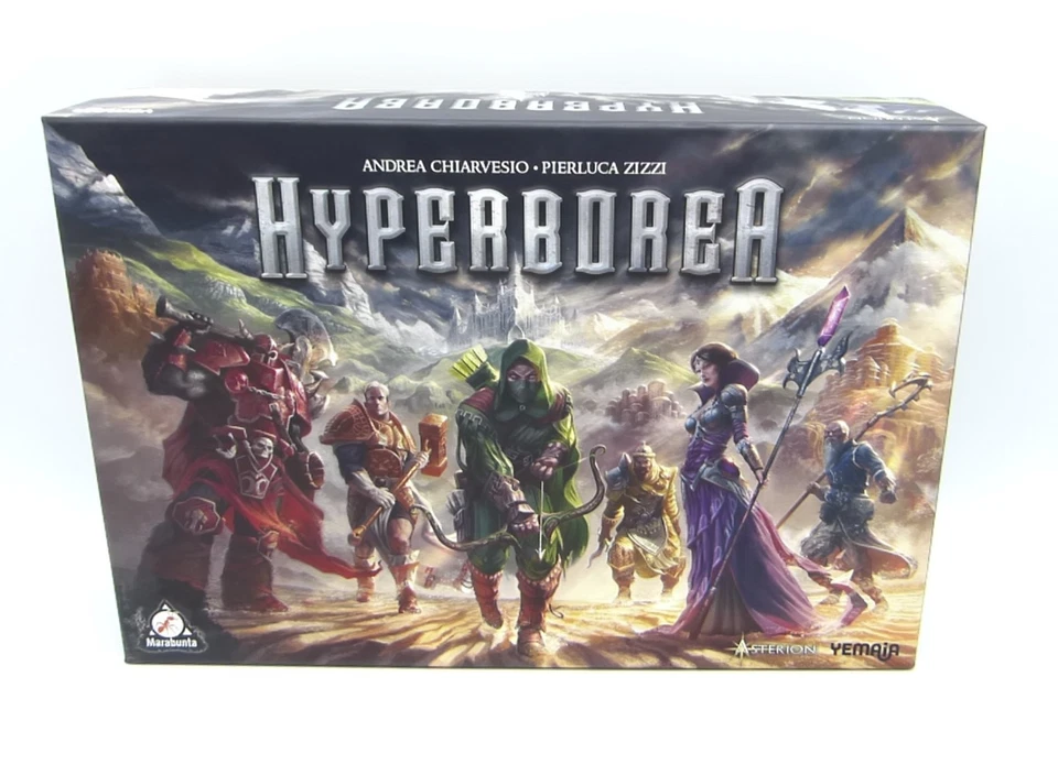 Hyperborea Asmodee deutsche Ausgabe Brettspiel Kellerfund Kellergeruch - Bild 1 von 4