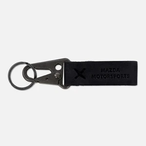 Mazda Motorsports Logo Leather Key Ring - Mazda Collection - Bild 1 von 1