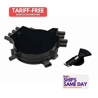 Accel 8136, Kit Fits Cap/Rotor Opti- Spark II GM Plastic Black Performance Parts - Image 1 of 4