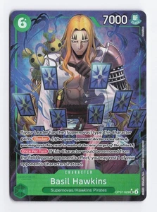 Basil Hawkins OP07-029 Alternate Art PRB01 One Piece Card Game English TCG NM - Picture 1 of 3