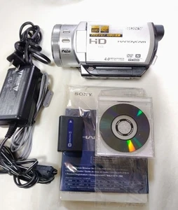 Sony HDR-UX1 Video Camera Body Touch Panel Night Vision Battery DVD Charger - Picture 1 of 12