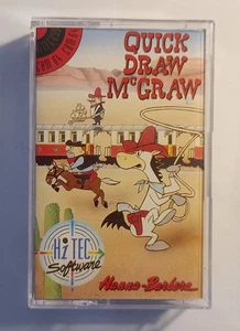 QUICK DRAW McGRAW - Rare Hi-Tec - Commodore 64 C64 C128 - TESTED See photos - Picture 1 of 8