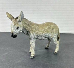 AAA Plastica DONKEY Mulo Centro di Apprendimento Precoce Gomma Solida Fattoria Animale Giocattolo - Foto 1 di 5