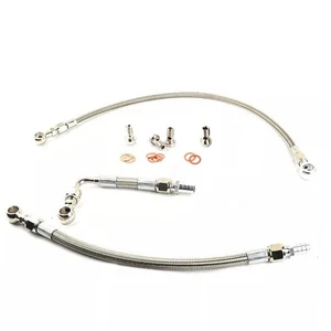 6AN Oil Water Line for VOLVO 850 S70 C70 N2P23HT w/ TD04HL 15G 16T 18T 19T - Picture 1 of 5