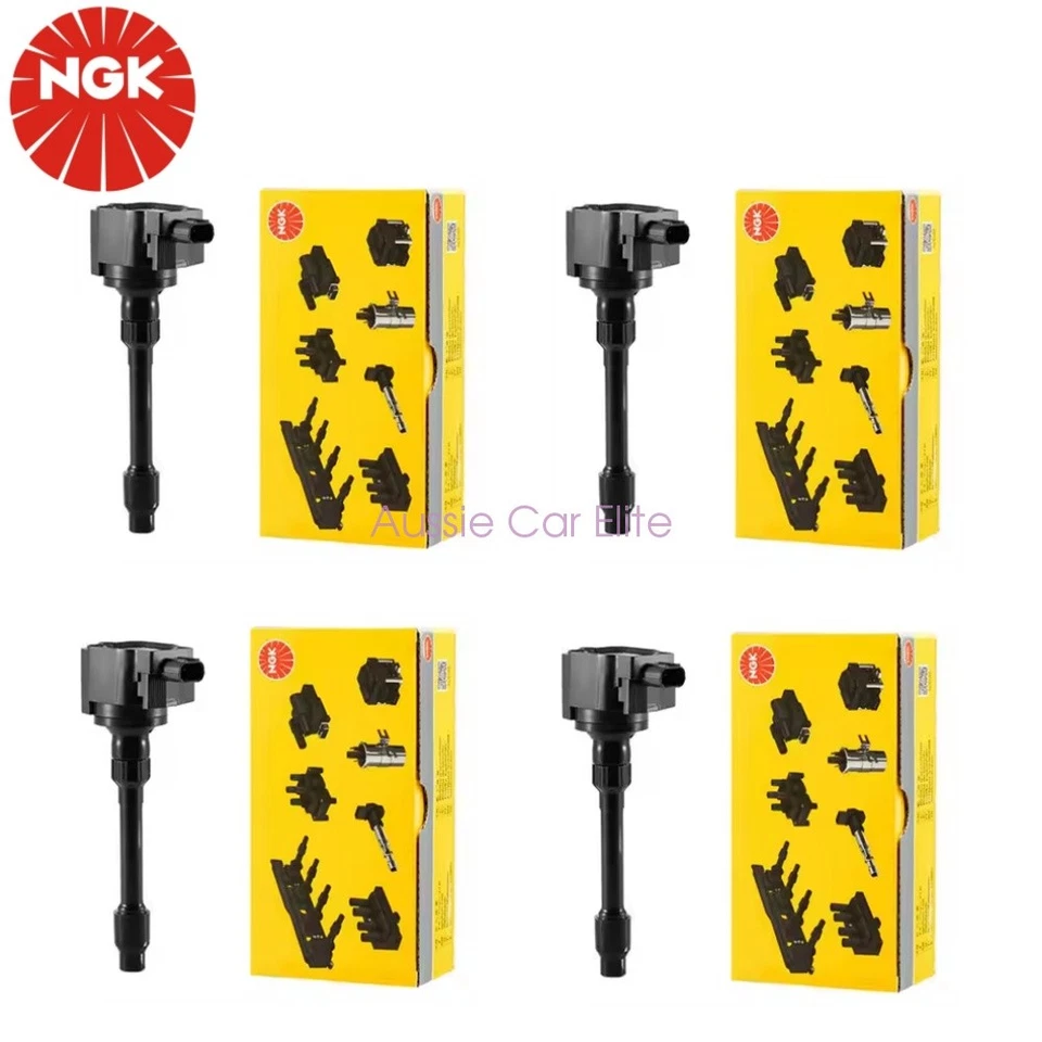 U5400 4Pcs NGK OEM Ignition Coil Pack Set For 2016-2023 Honda Civic FC Sedan 1.5 - Image 1 of 4