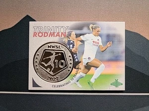 2022 PARKSIDE NWSL PARAMOUNT TRINITY RODMAN #CR22 COIN INSERT SP SPIRIT 🔥 - Picture 1 of 11