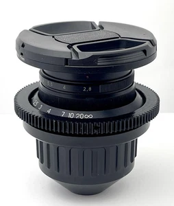 Vintage Mir-1B f/2.8 37mm Weitwinkelobjektiv Arri PL Mount Arriflex rot One FF - Bild 1 von 8