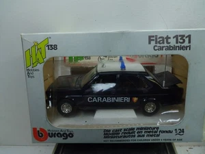 1/24 BURAGO FIAT 131 CABINIERI - Imagen 1 de 2