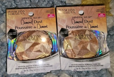 2x Physician's Formula Mineral Wear Diamond Dust Luminous Bronzer - Image 1 of 4