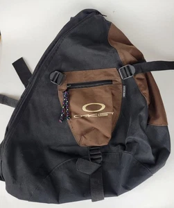 Vintage Oakley Sling Bag Shoulder Tactical Bag Black & Brown (Made In USA) Rare - Bild 1 von 15