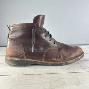 Talla 12 D - Botas Chukka Danner Wolf Creek Hombre Cuero Marrón Oscuro - Imagen 1 de 19