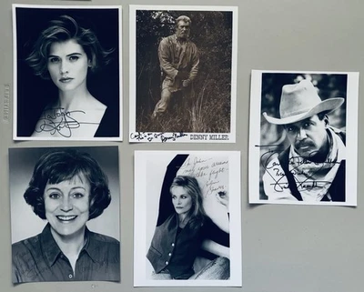 Lote De 10 Fotos Firmadas Autografiadas De Colección Actor De Cine 8x10 30 Foto 1 de 2